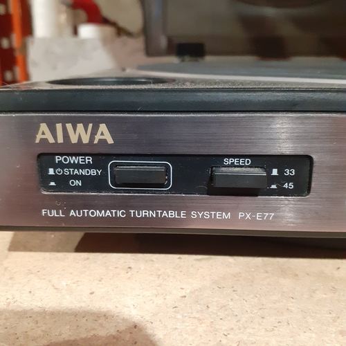 2 - Aiwa turntable working condition - needs a new needle