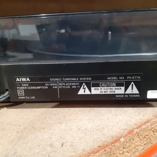 2 - Aiwa turntable working condition - needs a new needle