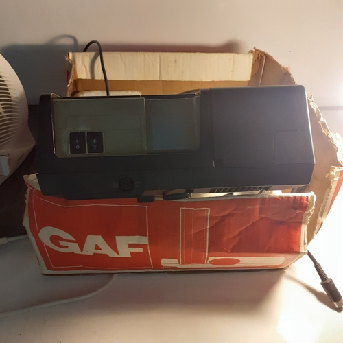 12 - Vintage Gaf projector. Sold as spares or repairs.