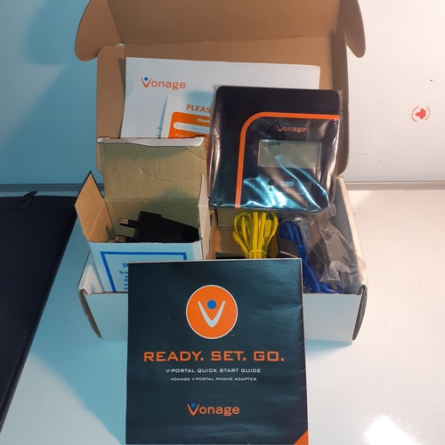 17 - A vonage emergency alarm system. Looks unused