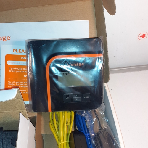 17 - A vonage emergency alarm system. Looks unused