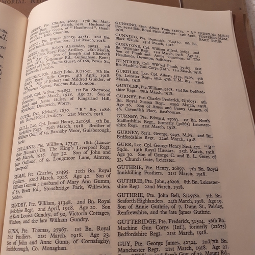 15 - A collection of historical paperwork and registers for the Scottish war memorial and registered numb... 