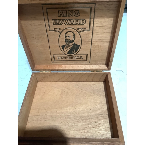 59 - King Edward VII imperial cigar box