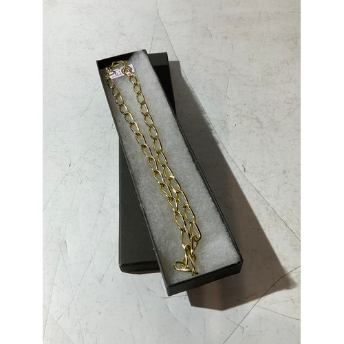 99 - 16” gold plated large link necklace chain