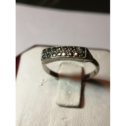21A - Silver ring 1.92 grams Size M