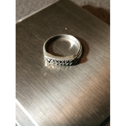 21A - Silver ring 1.92 grams Size M