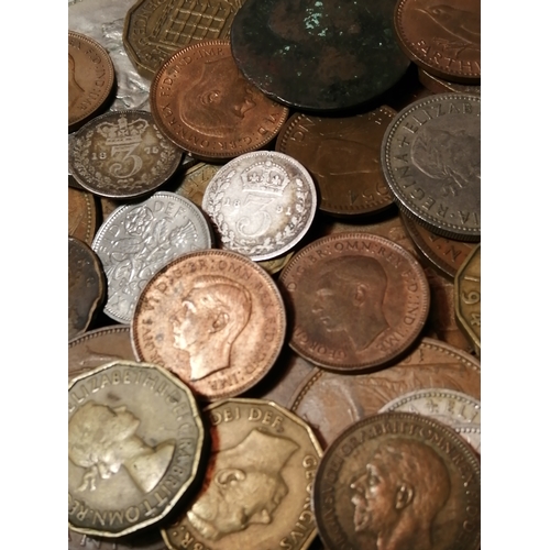 30A - Tub of mixed English coinage