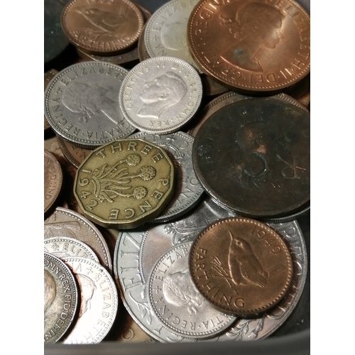 30A - Tub of mixed English coinage