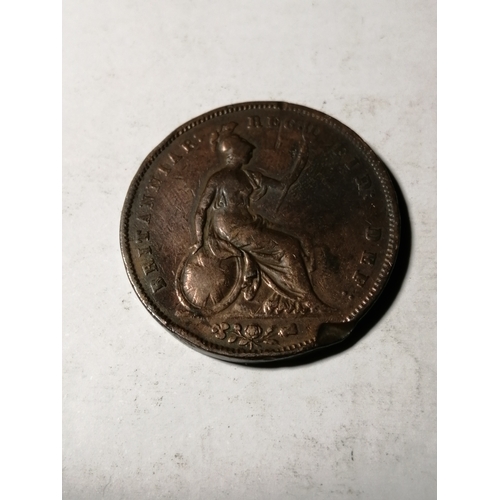 32A - 1853 Victorian penny