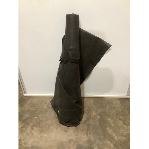 288 - Large roll of black Tram ground weed suppressor fabric