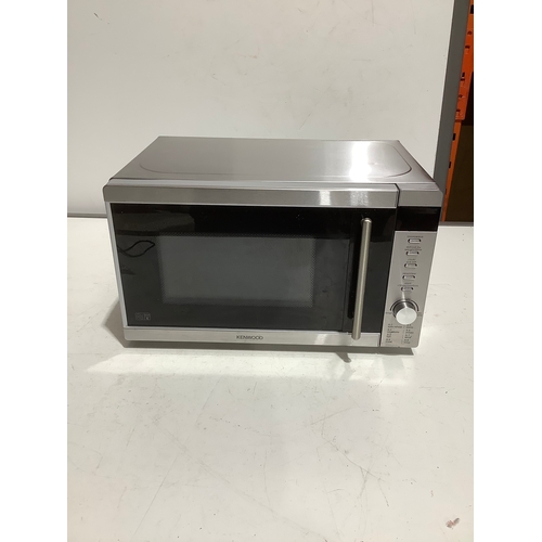 503 - Kenwood chrome microwave 800w