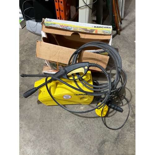 515 - Karcher 411A jet washer with Lance and snow foam adapter