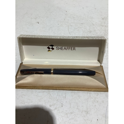 53 - Sheaffer fountain pen in case