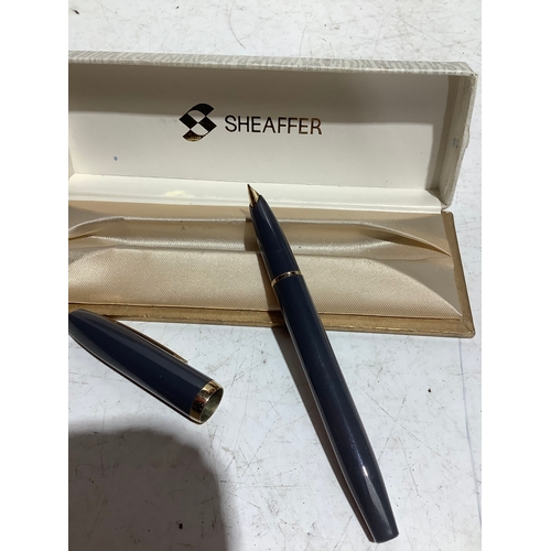 53 - Sheaffer fountain pen in case