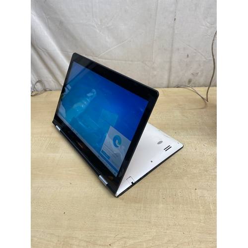 257 - Lenovo Yoga 500 laptop, 14” touch screen, i3-5th gen, 4GB RAM, 240Gb SSD - windows 10 with charger