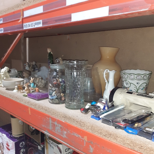 477 - Large quantity of small items including China and ceramic ornaments, figurines, vases, homeware and ... 