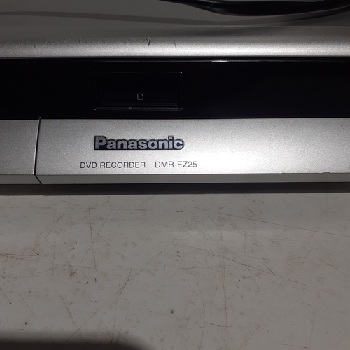 79 - Panasonic DVD recorder. DMR -EZ25. Tested and working. With remote