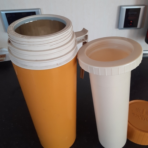 25 - Vintage thermos insulated flask. No damage