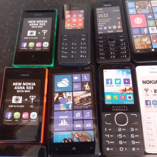 10 - 15 dummy/ Shop display smart phones. Have been previously used for display but still fit for purpose... 