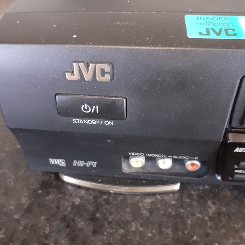 47 - JVC video recorder HR J660EK. No remote so untested