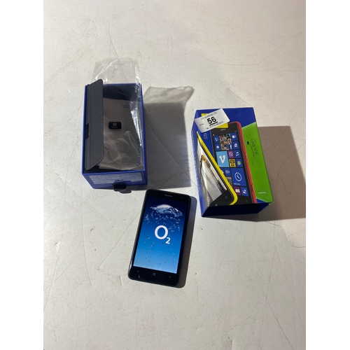 56 - Nokia Lumia 625 mobile phone - reset ready for use