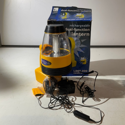 141 - Dual function rechargeable lantern