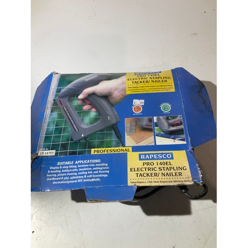 217 - Repesco pro 140EL electric stapling tracker/Nailer