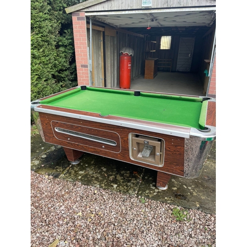 354A - Alca lead base pool table - approx 6ft x 3ft - to be collected from Boston