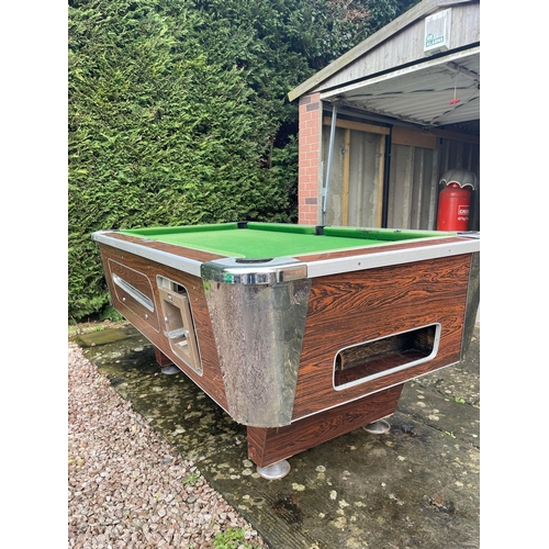 354A - Alca lead base pool table - approx 6ft x 3ft - to be collected from Boston