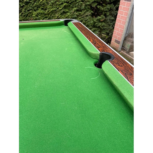 354A - Alca lead base pool table - approx 6ft x 3ft - to be collected from Boston