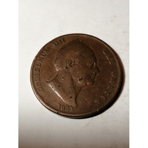 25A - 1831 William IV penny