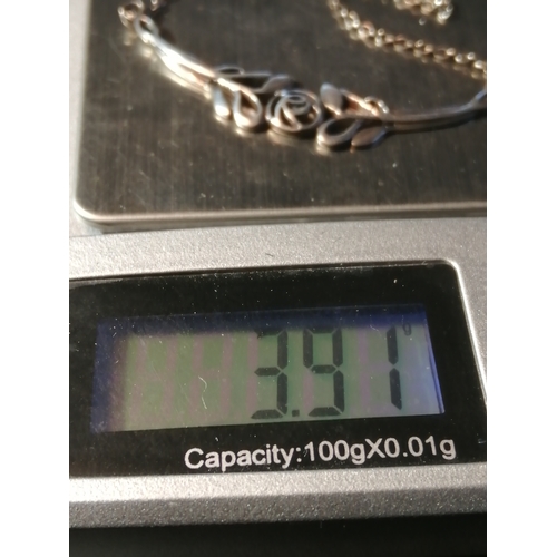 24A - Silver necklace 3.91 grams