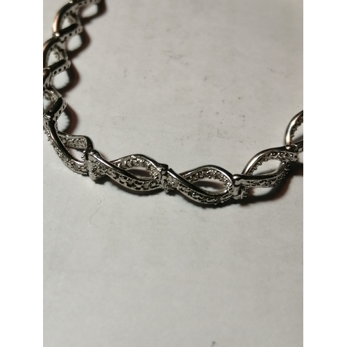 26A - Silver bracelet 9.04 grams