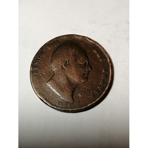 35A - 1831 William IV penny