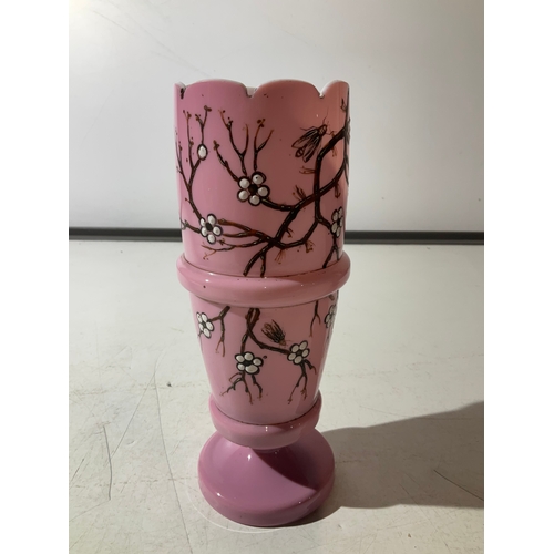 19 - Vintage cherry blossom vase