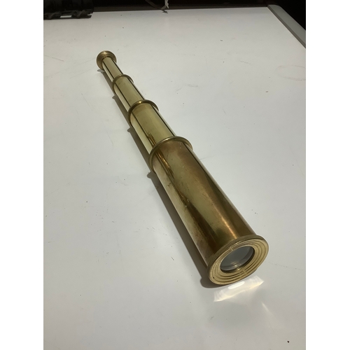 24 - Brass telescope - 40cm long