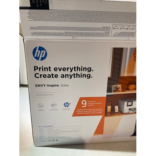 85 - HP Envy Inspire 7224e wireless printer in the box