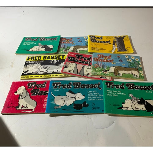 289 - Selection of Fred basset books