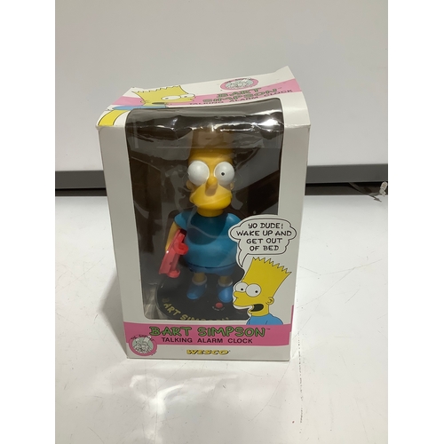 290 - Bart Simpson talking alarm clock