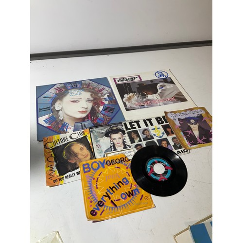 181 - Vinyl albums & singles inc culture club