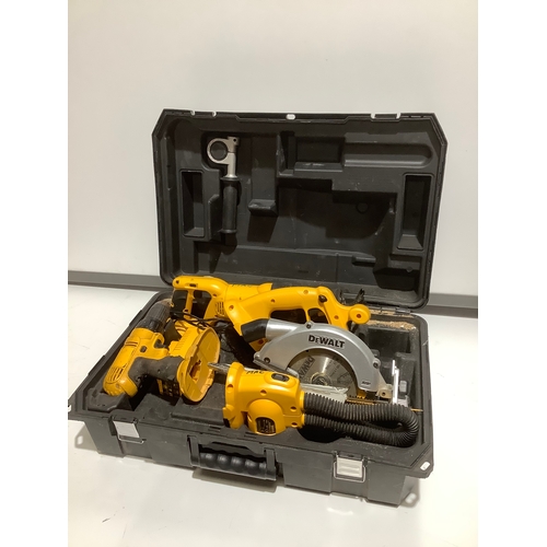 246 - DeWalt set of tools - no battery included