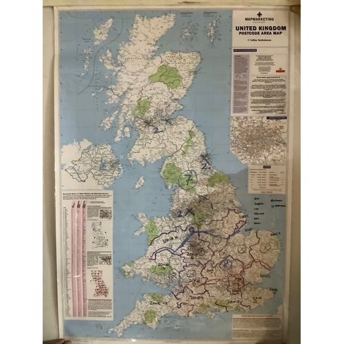 449 - United kingdom postcode area map