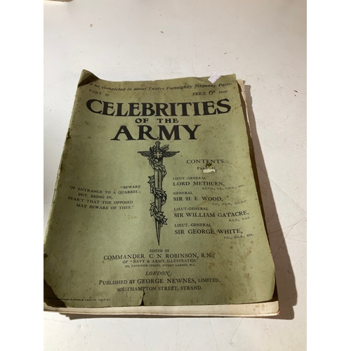 210A - Celebrities of the army booklet