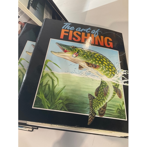 137 - The art of fishing, volumes 1-6 ring binders