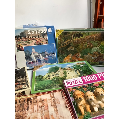 364 - Selection of jigsaw puzzles