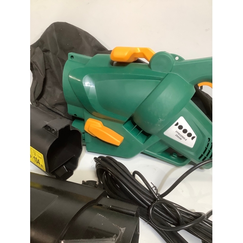 421 - Garden vacuum blower. Working