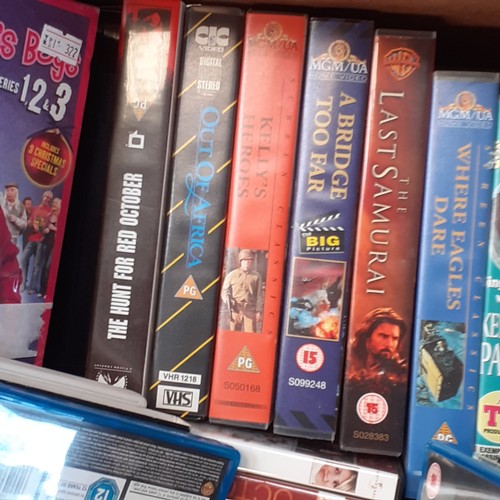 496 - Large selection of DVDs, Blu-ray, VHS and CDs includes Mrs Brown’s boys Madagascar and many more