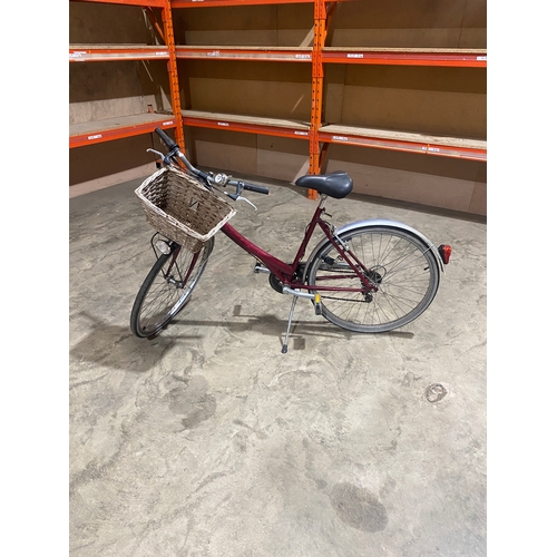 192 - Carrera bicycle with basket