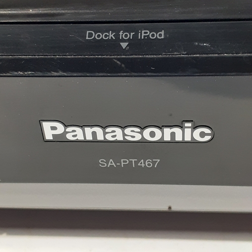 23A - Panasonic home theatre sound system znd digital transmitter card. Model numbers SA-PT467 and SH-FX65... 