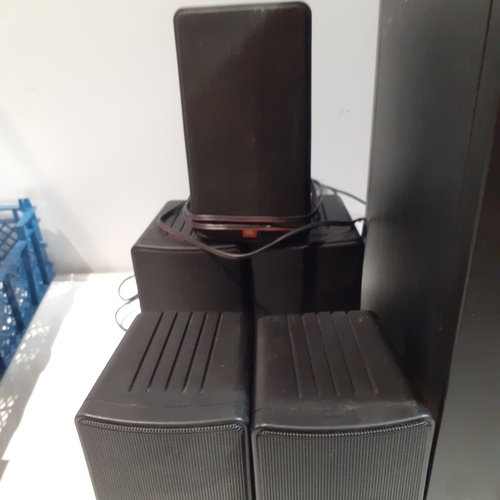 21A - 6 x JBL surround sound speakers. Model number ESC-200. Clean condition, working order.